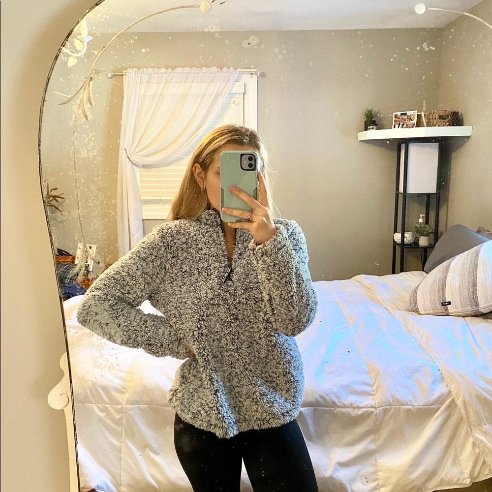 Sherpa quarter zip